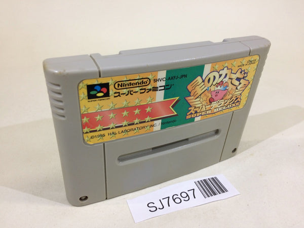 SJ7697 Kirby Super Deluxe Star Kirby's Fun Pak SNES Super Famicom Japan