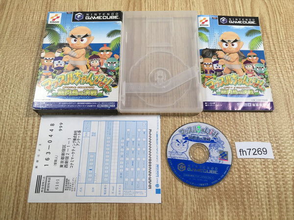 FH7269 Muscle Champion Kinnikuto Kessen Martial Champion BOXED GameCube Japan