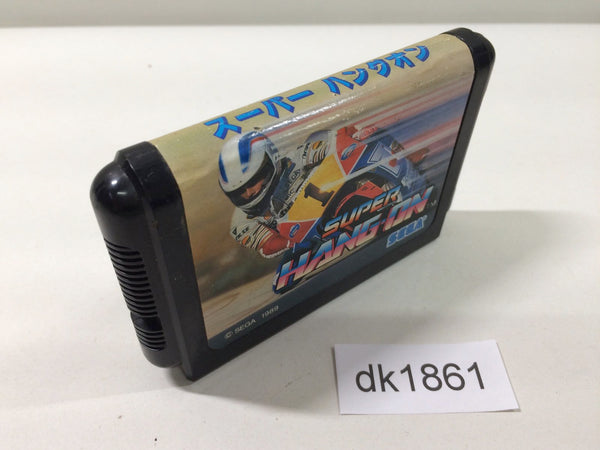 dk1861 Super Hang-On Mega Drive Genesis Japan