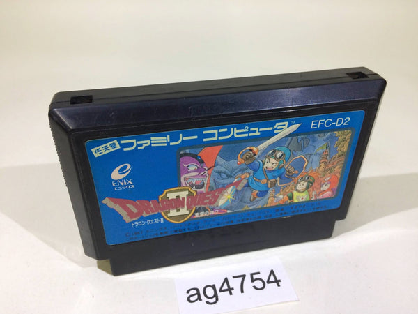 ag4754 Dragon Quest II 2 NES Famicom Japan