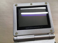 LG2445 No Battery GameBoy Advance SP Platinum Silver Game Boy Console Japan