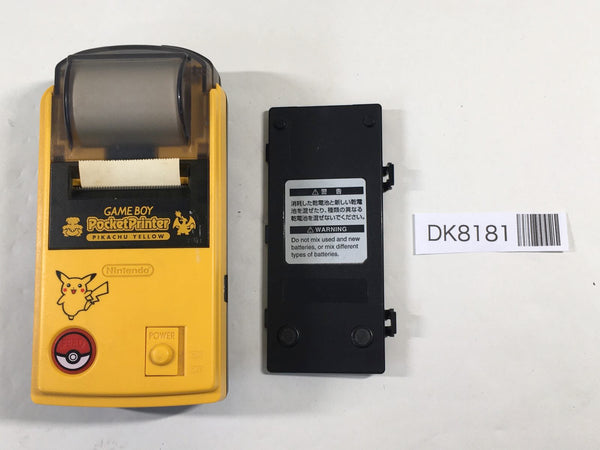 DK8181 Tested Working - GameBoy Pocket Printer Pikachu Ver.  Console Japan