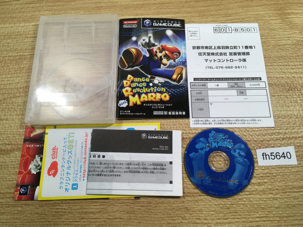 FH5640 Dance Dance Revolution with Mario Mix Disc GameCube Japan