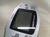 LG2621 Plz Read Item Condi GameBoy Advance Silver Game Boy Console Japan