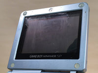 LG2356 Plz Read Item Condi GameBoy Advance SP Pearl Blue Console Japan