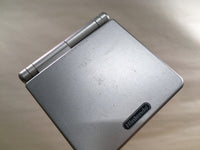 LG2445 No Battery GameBoy Advance SP Platinum Silver Game Boy Console Japan