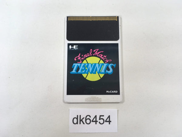 dk6454 Final Match Tennis PC Engine Japan