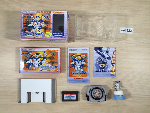 UE1922 Pluster World Densetsu no PlustGate BOXED GameBoy Advance Japan