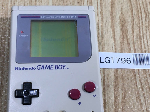 LG1796 Plz Read Item Condi GameBoy Original DMG-01 Game Boy Console Japan
