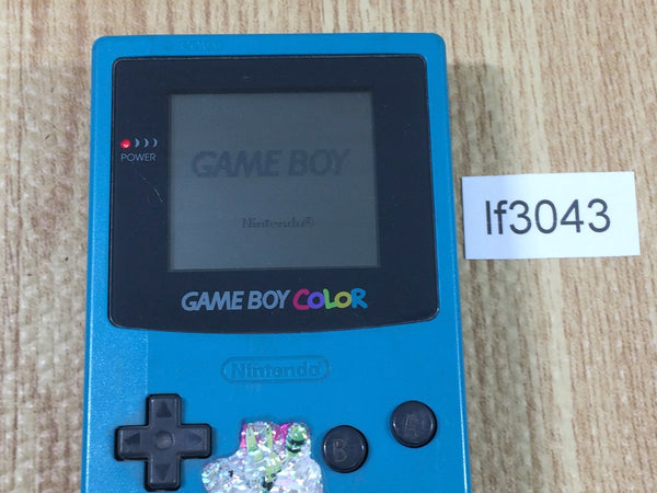 lf3043 Plz Read Item Condi GameBoy Color Blue Game Boy Console Japan