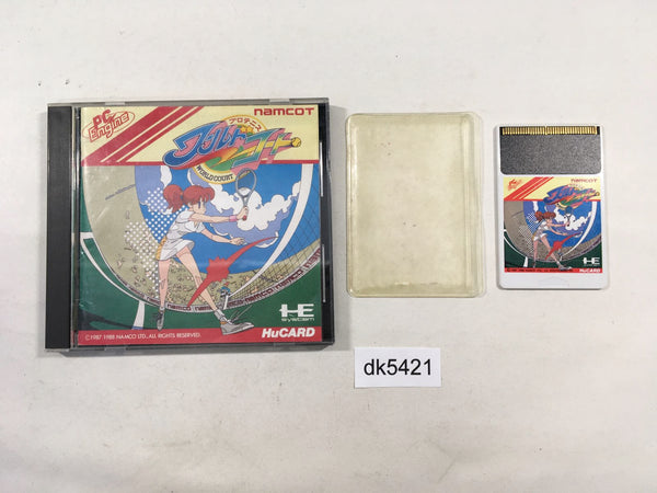 DK5421 Pro Tennis World Court BOXED PC Engine Japan