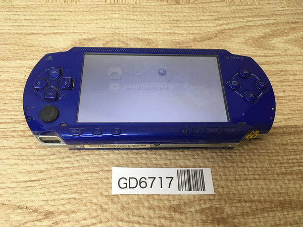 GD6717 Plz Read Item Condi PSP-1000 METALLIC BLUE SONY PSP Console Japan