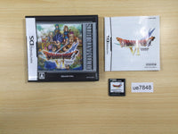 UE7848 Dragon Quest VI Realms of Revelation BOXED Nintendo DS Japan