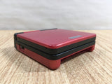 GameBoy Advance SP Django Red & Black  Console Japan - Tested Working LF9756