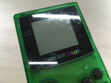GameBoy Color Clear Green Game Boy Console Japan - With Defects LF9656