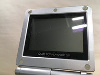LG2446 No Battery GameBoy Advance SP Platinum Silver Game Boy Console Japan