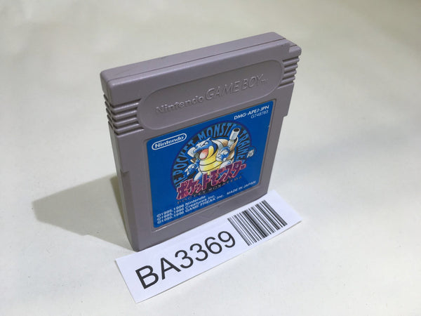 BA3369 Pokemon Blue GameBoy Game Boy Japan