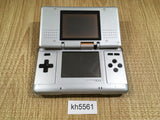 Nintendo DS Platinum Silver Console Japan - Not Working KH5561