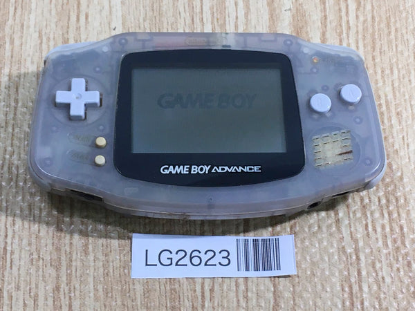 LG2623 Plz Read Item Condi GameBoy Advance Milky Blue Game Boy Console Japan