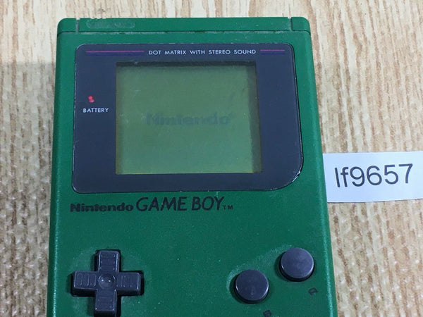 LF9657 Tested Working - GameBoy Bros. Green Game Boy Console Japan