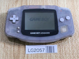 LG2057 Plz Read Item Condi GameBoy Advance Milky Blue Game Boy Console Japan