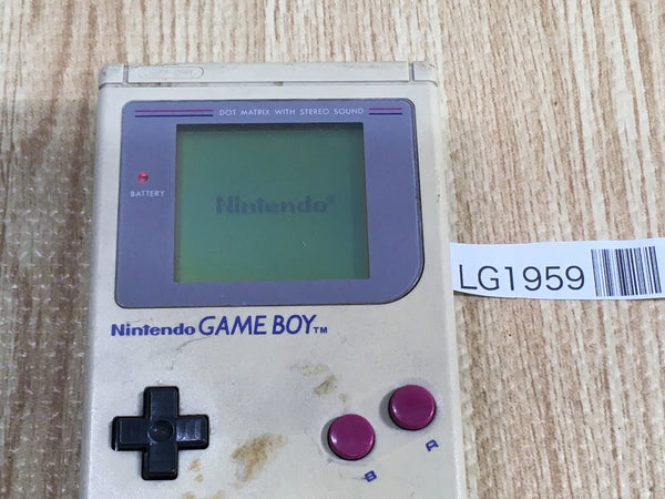 LG1959 Tested Working - GameBoy Original DMG-01 Game Boy Console Japan