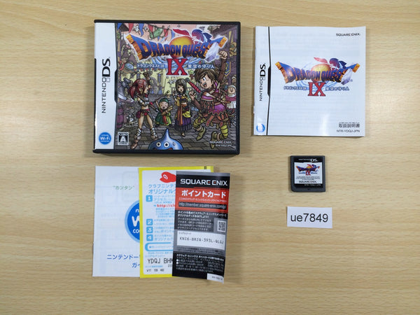 UE7849 Dragon Quest IX Sentinels of the Starry Skies BOXED Nintendo DS Japan