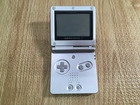 LG2358 Plz Read Item Condi GameBoy Advance SP Platinum Silver Console Japan