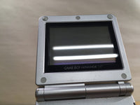 LG2358 Plz Read Item Condi GameBoy Advance SP Platinum Silver Console Japan
