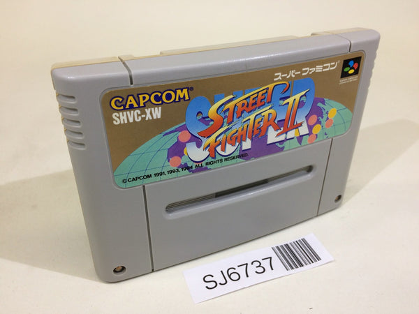 SJ6737 Super Street Fighter II 2 SNES Super Famicom Japan