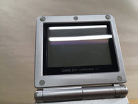 LG2358 Plz Read Item Condi GameBoy Advance SP Platinum Silver Console Japan