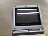 LG2358 Plz Read Item Condi GameBoy Advance SP Platinum Silver Console Japan