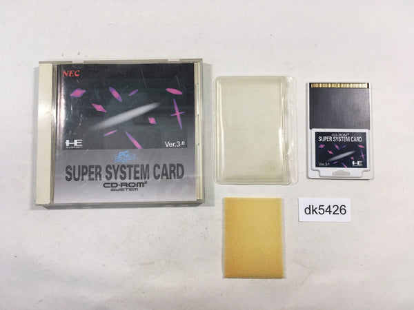 DK5426 Super System Card BOXED PC Engine Japan