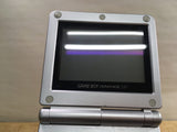 LG2447 No Battery GameBoy Advance SP Platinum Silver Game Boy Console Japan