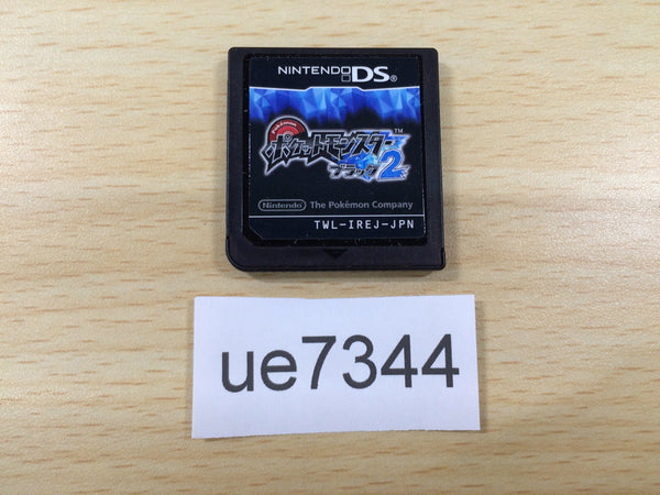 UE7344 Pokemon Black 2 Nintendo DS Japan