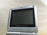LG2358 Plz Read Item Condi GameBoy Advance SP Platinum Silver Console Japan
