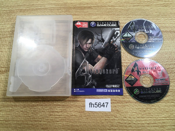 FH5647 Biohazard Resident Evil 4 Disc GameCube Japan