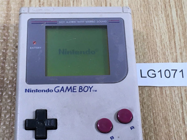 LG1071 With Defects - GameBoy Original DMG-01 Game Boy Console Japan