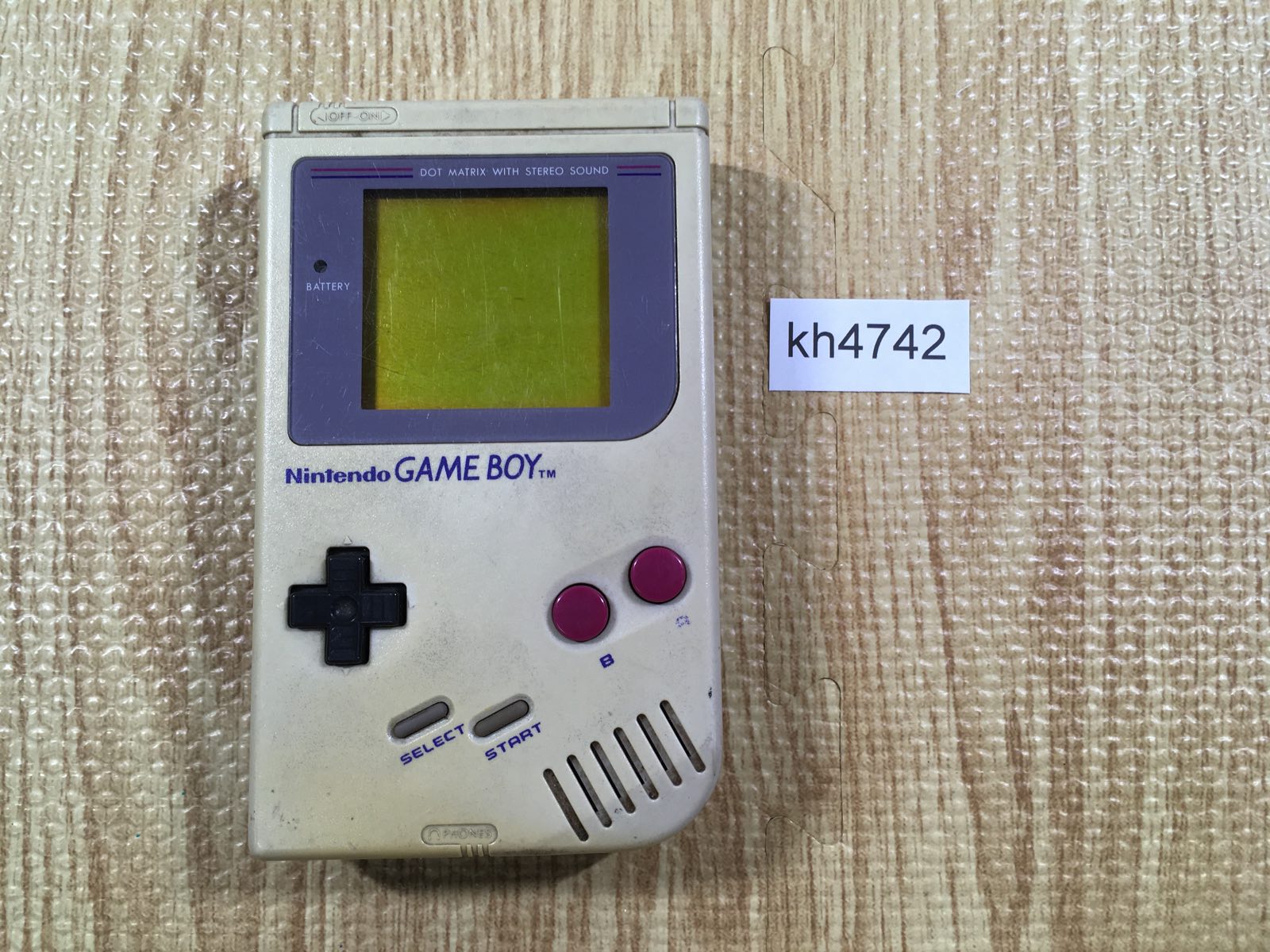 kh4742 Not Working GameBoy Original DMG-01 Game Boy Console kh4742 Not Working GameBoy Original DMG-01 Game Boy Console