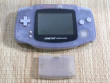 LG2058 Plz Read Item Condi GameBoy Advance Milky Blue Game Boy Console Japan