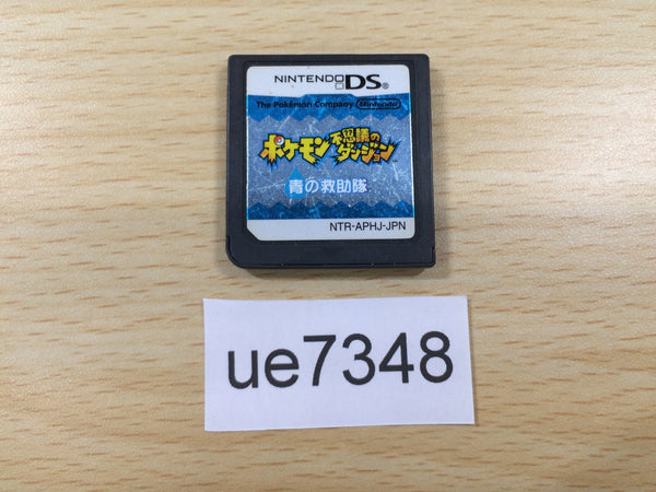 UE7348 Pokemon Mystery Dungeon Blue Rescue Team Nintendo DS Japan