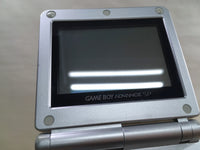 LG2448 Plz Read Item Condi GameBoy Advance SP Platinum Silver Console Japan