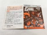 ManualOnly G Arms Operation Gundam GameBoy Game Boy Japan - HA1113