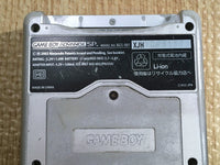 LG2448 Plz Read Item Condi GameBoy Advance SP Platinum Silver Console Japan