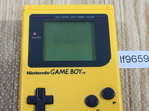 LF9659 With Defects - GameBoy Bros. Yellow Game Boy Console Japan