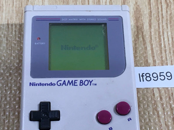 LF8959 Tested Working - GameBoy Original DMG-01 Game Boy Console Japan