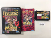 DK4167 Tougi-Ou King Colossus BOXED Mega Drive Genesis Japan