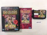 DK4167 Tougi-Ou King Colossus BOXED Mega Drive Genesis Japan