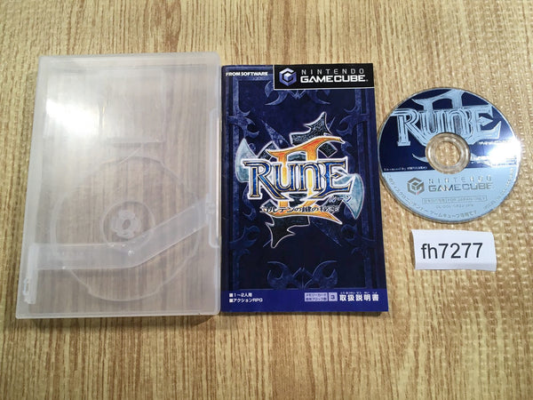 FH7277 Lost Kingdoms II RUNE II Koruten no Kagi no Himitsu Disc GameCube Japan