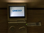LG2449 No Battery GameBoy Advance SP Star Light Gold Game Boy Console Japan